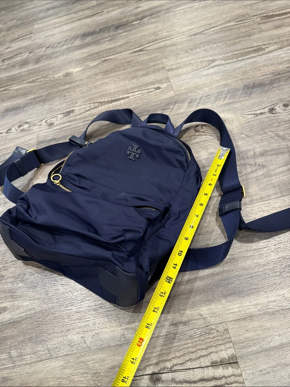 Tory Burch Navy Backpack